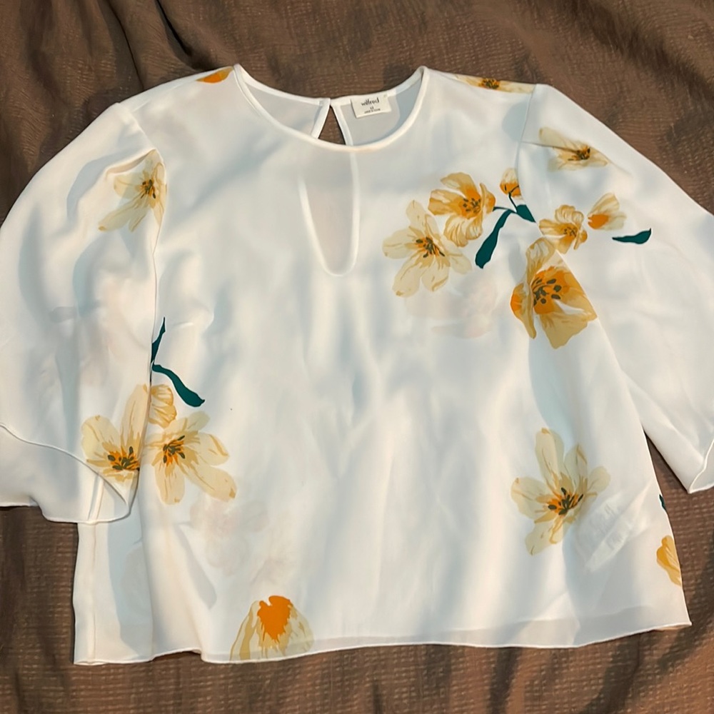 Wilfred floral blouse
